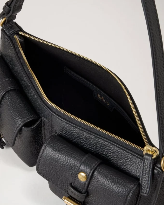 Mini Roxanne Shoulder Bag Black Small Classic Grain Mini Roxanne Shoulder Bag Black Small Classic Grain