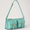 Mini Roxanne Shoulder Bag Marina Blue Small Classic Grain Mini Roxanne Shoulder Bag Marina Blue Small Classic Grain