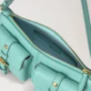 Mini Roxanne Shoulder Bag Marina Blue Small Classic Grain Mini Roxanne Shoulder Bag Marina Blue Small Classic Grain