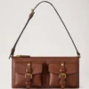 Mini Roxanne Shoulder Bag Oak Nvt Roxanne