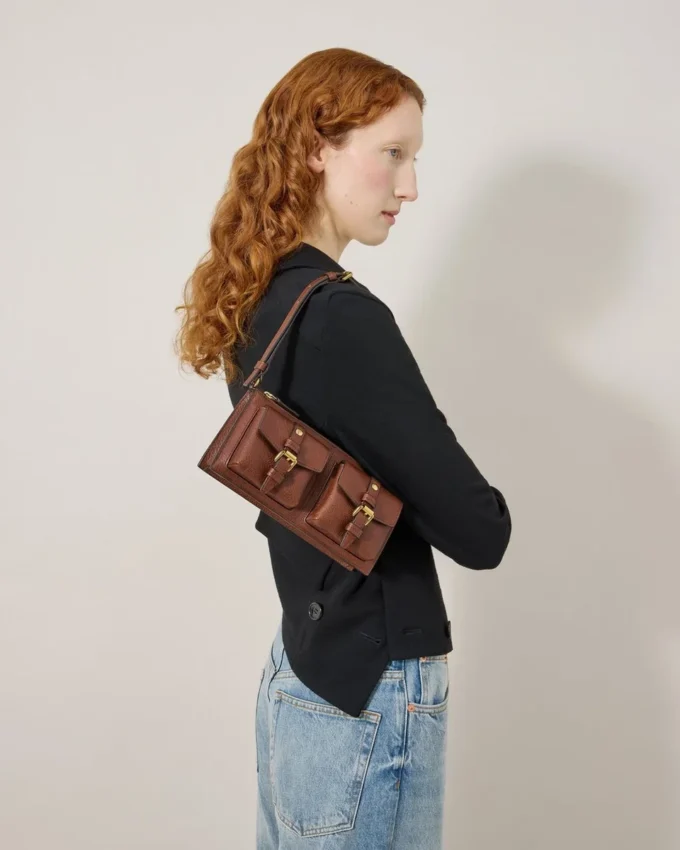 Mini Roxanne Shoulder Bag Oak Nvt Roxanne