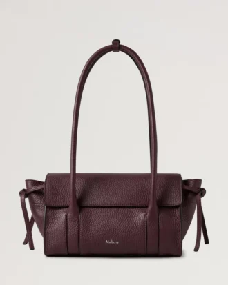 Mini Soft Bayswater Black Cherry Heavy Grain Women