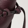 Mini Soft Bayswater Black Cherry Heavy Grain Women