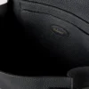Mini Soft Bayswater Black Heavy Grain Women