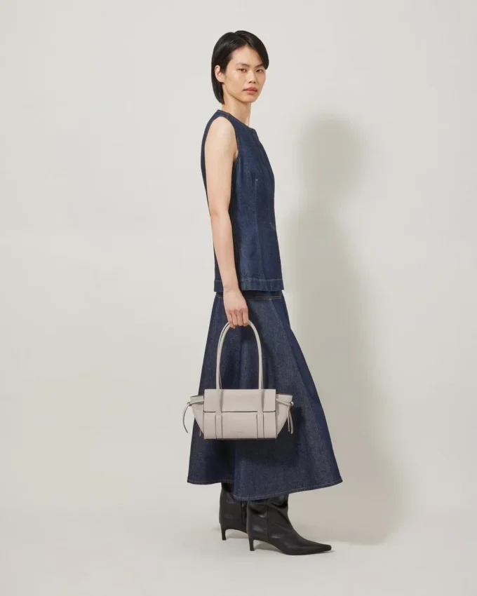 Mini Soft Bayswater Chalk Heavy Grain Women Mini Soft Bayswater Chalk Heavy Grain Women