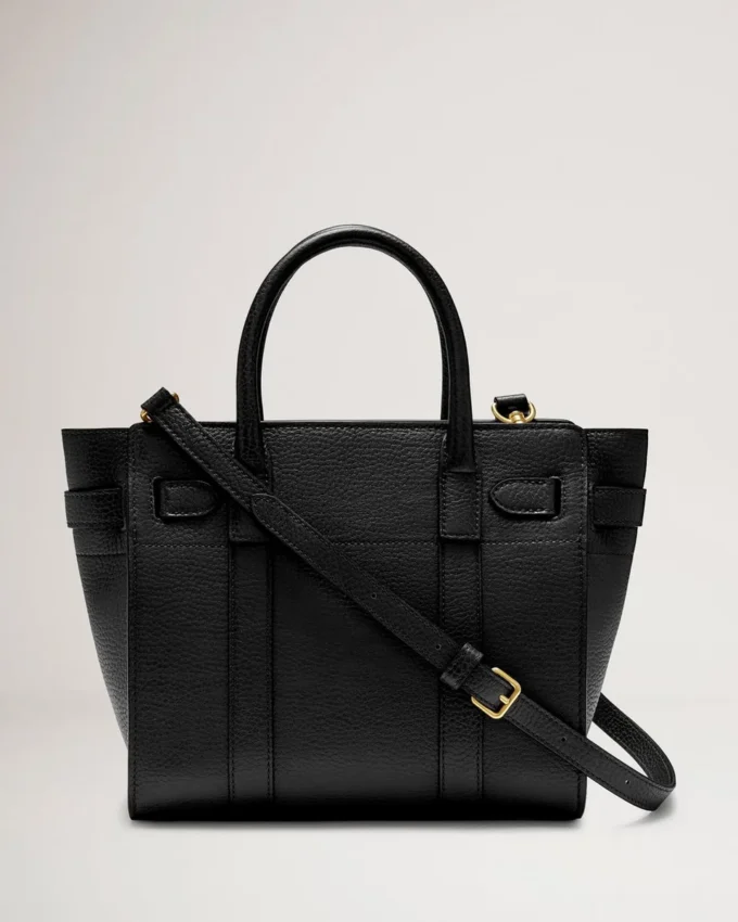 Mini Zipped Bayswater Black Small Classic Grain Mini Zipped Bayswater Black Small Classic Grain