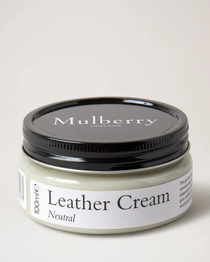 Mulberry Leather Cream No Colour Mulberry Leather Cream Mulberry Leather Cream No Colour Mulberry Leather Cream