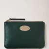 Mulberry Plaque Small Zip Coin Pouch Mulberry Green Small Classic Grain Mulberry Plaque Small Zip Coin Pouch Mulberry Green Small Classic Grain