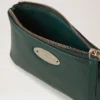 Mulberry Plaque Small Zip Coin Pouch Mulberry Green Small Classic Grain Mulberry Plaque Small Zip Coin Pouch Mulberry Green Small Classic Grain