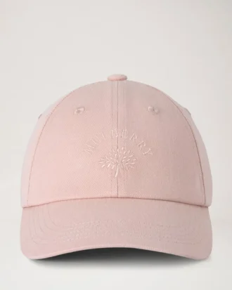 Mulberry Tree Baseball Cap Blossom Pink Cotton Women
