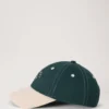 Mulberry Tree Baseball Cap – Colour Block Mulberry Green & Ecru Cotton Mulberry Tree Baseball Cap – Colour Block Mulberry Green & Ecru Cotton