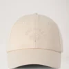 Mulberry Tree Baseball Cap Ecru Cotton Women