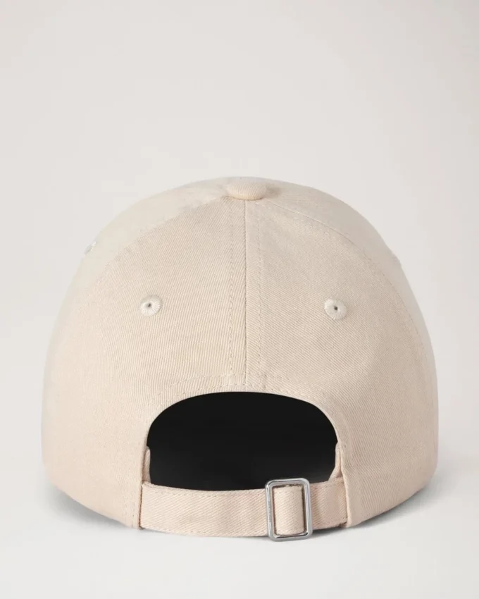 Mulberry Tree Baseball Cap Ecru Cotton Women