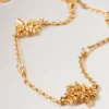 Mulberry Tree Charm Bracelet Gold Plated Brass Women Mulberry Tree Charm Bracelet Gold Plated Brass Women
