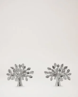 Mulberry Tree Earrings Silver Sterling Silver Women Mulberry Tree Earrings Silver Sterling Silver Women