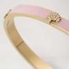 Mulberry Tree Enamel Bracelet Powder Pink Stainless Steel & Enamel Mulberry Tree Enamel Bracelet Powder Pink Stainless Steel & Enamel