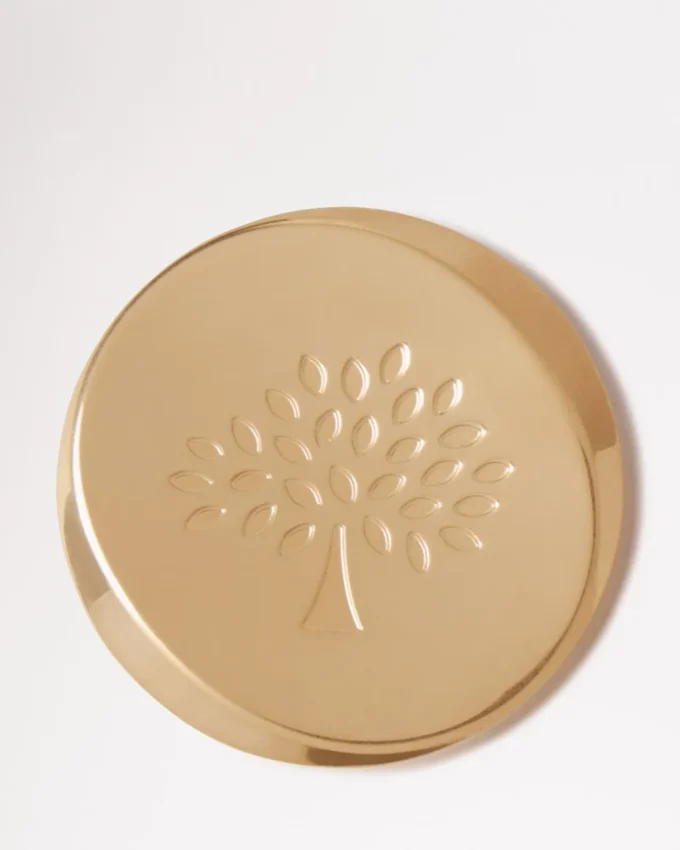 Mulberry Tree Paperweight Brass Plated Stainless Steel