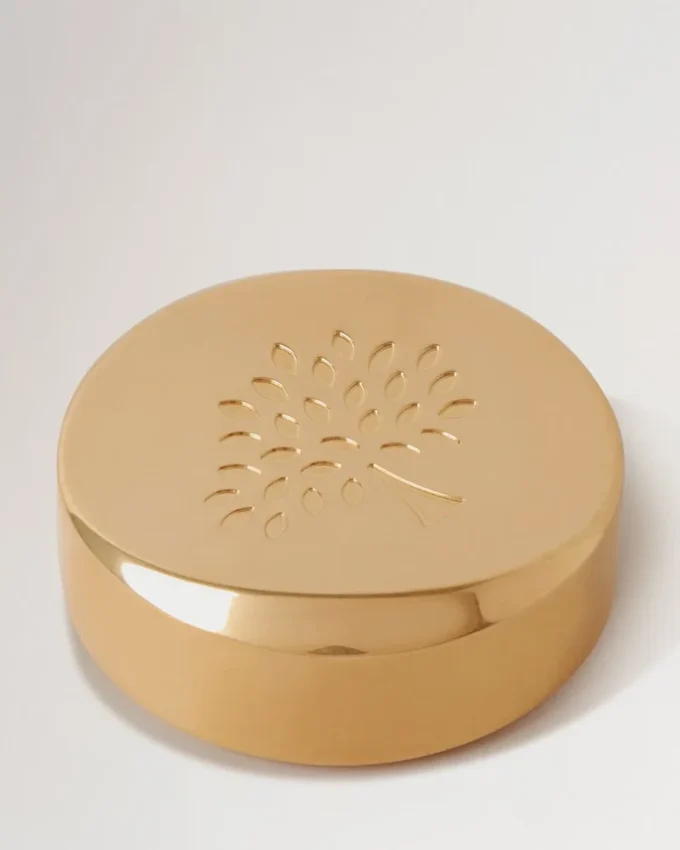 Mulberry Tree Paperweight Brass Plated Stainless Steel