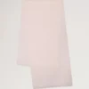 Mulberry Tree Rectangular Scarf Blossom Pink Cotton Silk Blend