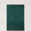 Mulberry Tree Rectangular Scarf Mulberry Green Cotton Silk Blend Mulberry Tree Rectangular Scarf Mulberry Green Cotton Silk Blend