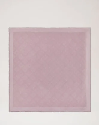 Mulberry Tree Square Powder Rose Cotton Silk Blend