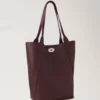 North South Bayswater Tote Black Cherry Heavy Grain North South Bayswater Tote Black Cherry Heavy Grain