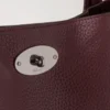 North South Bayswater Tote Black Cherry Heavy Grain North South Bayswater Tote Black Cherry Heavy Grain