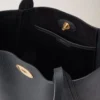 North South Bayswater Tote Black Heavy Grain Women