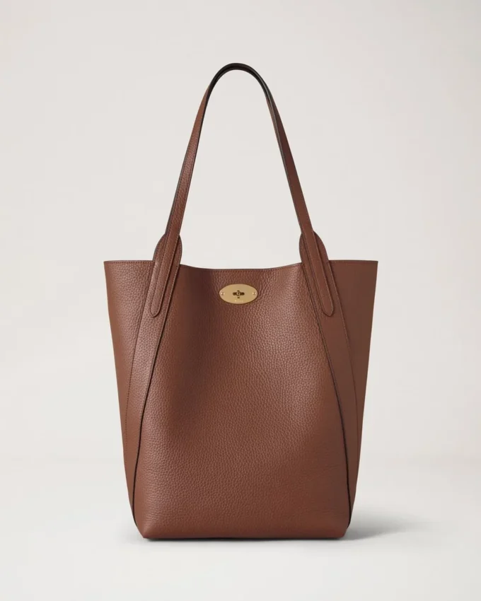 North South Bayswater Tote Bright Oak Heavy Grain North South Bayswater Tote Bright Oak Heavy Grain