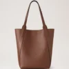 North South Bayswater Tote Bright Oak Heavy Grain North South Bayswater Tote Bright Oak Heavy Grain