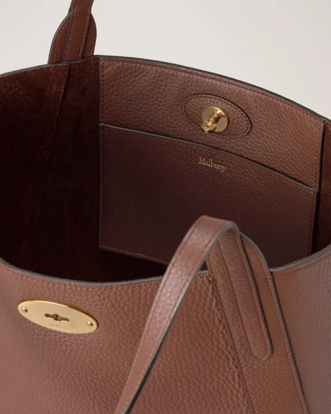 North South Bayswater Tote Bright Oak Heavy Grain North South Bayswater Tote Bright Oak Heavy Grain