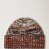 Ombre Degrade Beanie Rust Lambswool Men Ombre Degrade Beanie Rust Lambswool Men