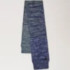 Ombre Degrade Scarf Cobalt Blue Lambswool Women Ombre Degrade Scarf Cobalt Blue Lambswool Women