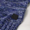 Ombre Degrade Scarf Cobalt Blue Lambswool Women Ombre Degrade Scarf Cobalt Blue Lambswool Women