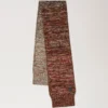 Ombre Degrade Scarf Rust Lambswool Women Ombre Degrade Scarf Rust Lambswool Women