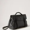 Oversized Alexa Black Heavy Grain Women Oversized Alexa Black Heavy Grain Women