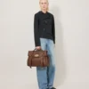 Oversized Alexa Bright Oak Heavy Grain Women Oversized Alexa Bright Oak Heavy Grain Women