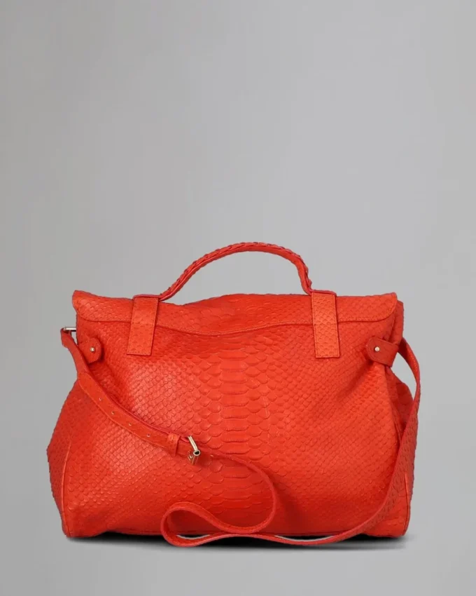 Oversized Alexa Pre-Loved Flame Silky Snake Print Oversized Alexa Pre-Loved Flame Silky Snake Print
