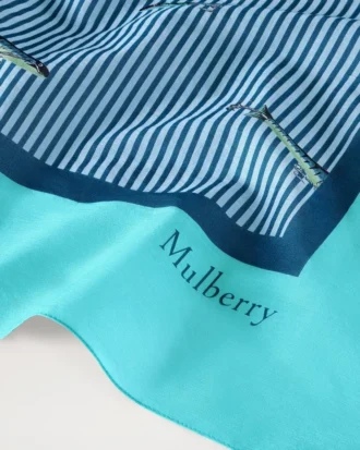 Pareo – Fishing Lure Marina Blue Cotton Women