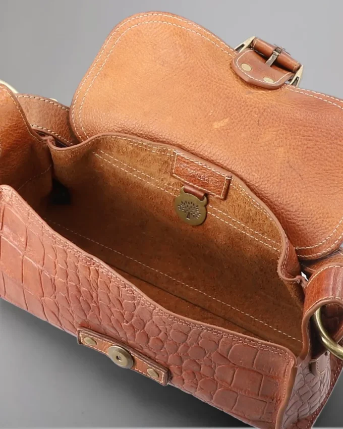Pasadena Pre-Loved Oak Printed Veg Tanned Leather Pasadena Pre-Loved Oak Printed Veg Tanned Leather