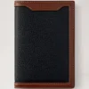 Passport Cover Black & Cognac Bio Based Scotchgrain