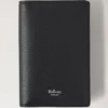 Passport Cover Black Small Classic Grain Men Passport Cover Black Small Classic Grain Men