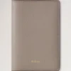 Passport Cover Cashmere Taupe Small Classic Grain