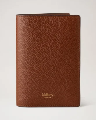 Passport Cover Oak Two-Tone Small Classic Grain