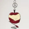 Peeling Fruit Keyring – Apple Multicolour Mixed Material
