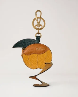 Peeling Fruit Keyring – Orange Multicolour Mixed Material