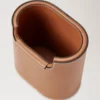 Pen Pot Vintage Oak Nappa Lifestyle
