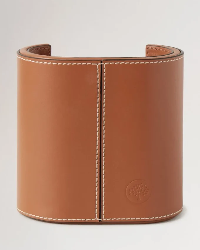 Pen Pot Vintage Oak Nappa Lifestyle