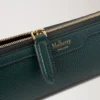 Pencil Case Mulberry Green Small Classic Grain Women