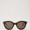 Penny Sunglasses Black Acetate Women Penny Sunglasses Black Acetate Women